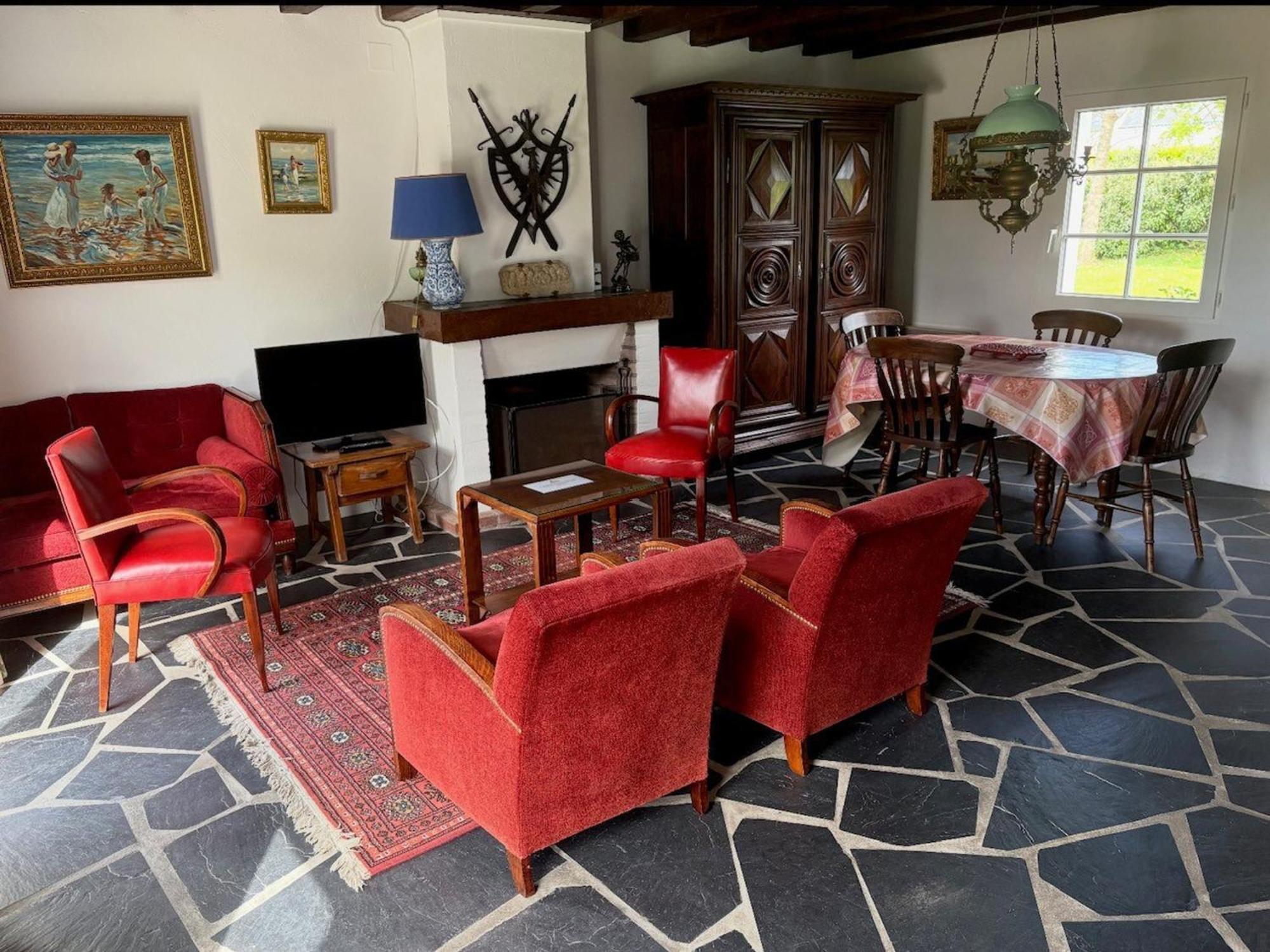 Maison Confortable Pres De La Mer Et Du Bourg, Calme Et Authenticite A Sauzon. - Fr-1-418-153 מראה חיצוני תמונה